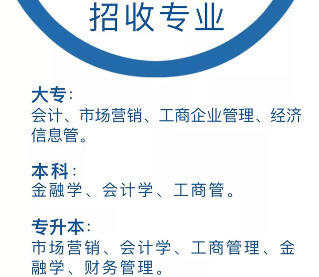 2023年四川省绵阳财经学校大专招生专业介绍