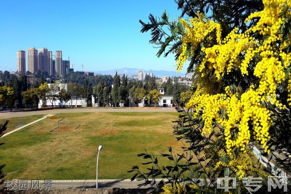 昆明铁路机械学校校园风景