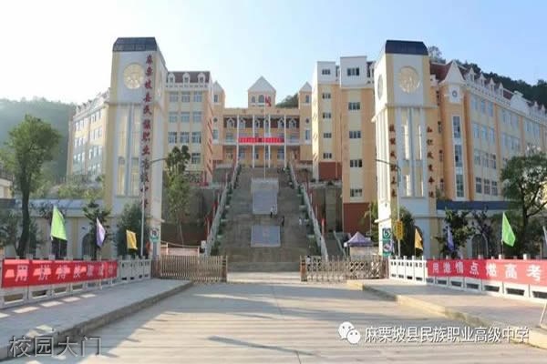 麻栗坡县民族职业高级中学校园